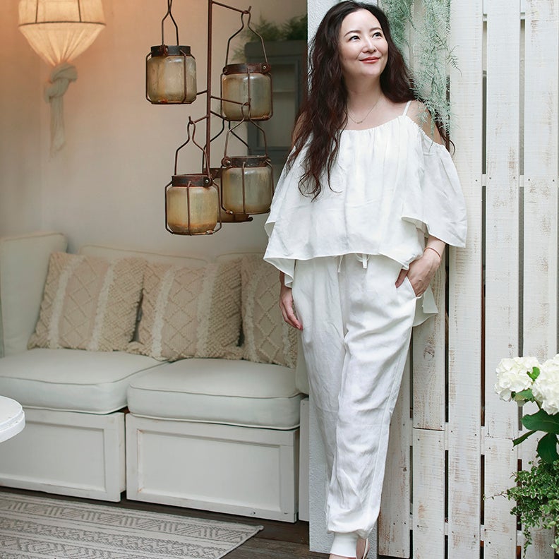 2WAYリネンオールインワン | Wakos